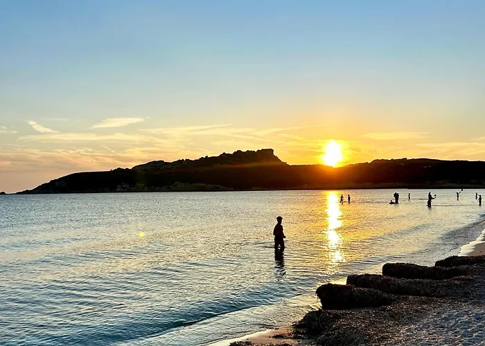 Confortevole Trilocale Con Vista Mare A San Pasquale, Sardegna Nyaraló San Pasquale